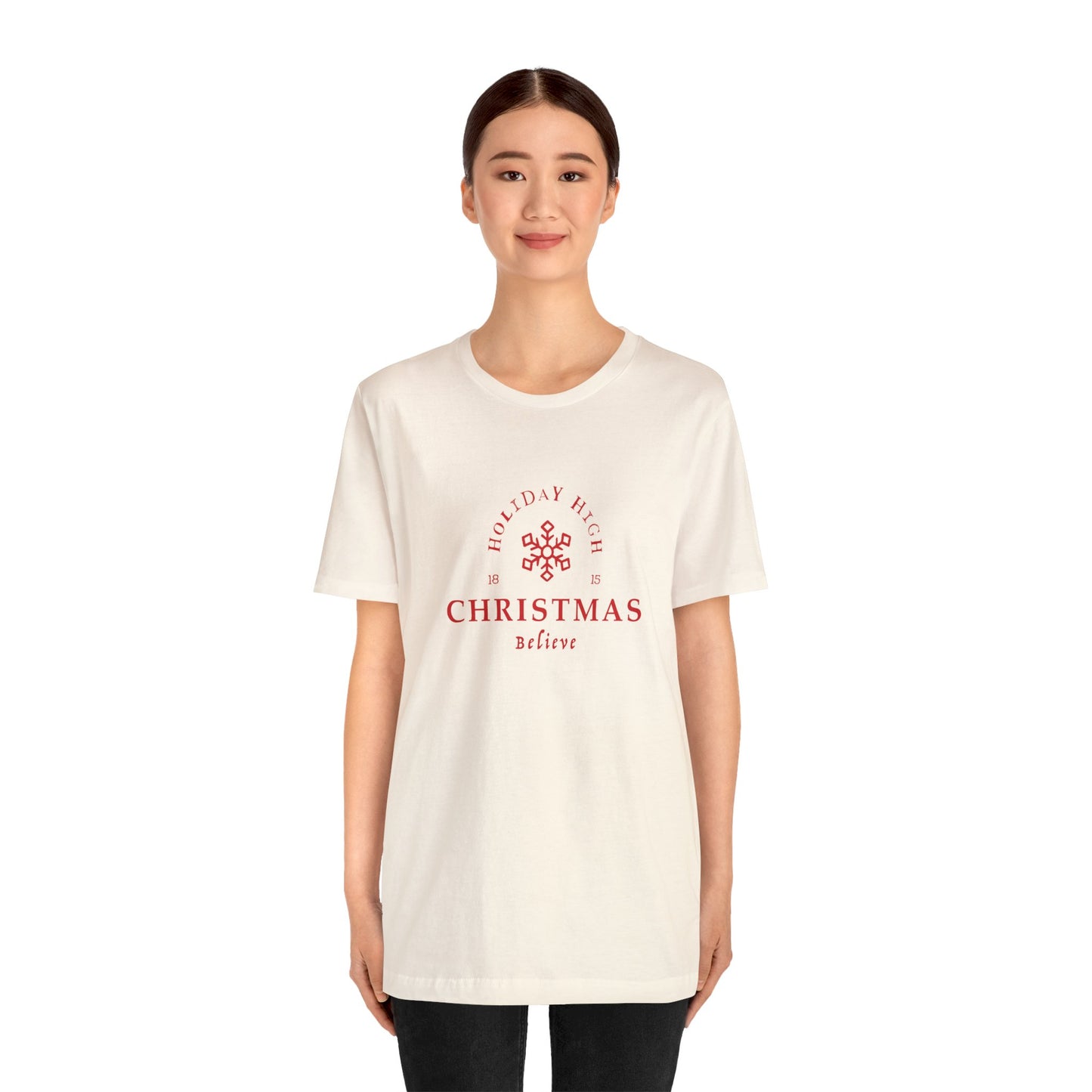 Holiday High Christmas, Jersey Short Sleeve Tee