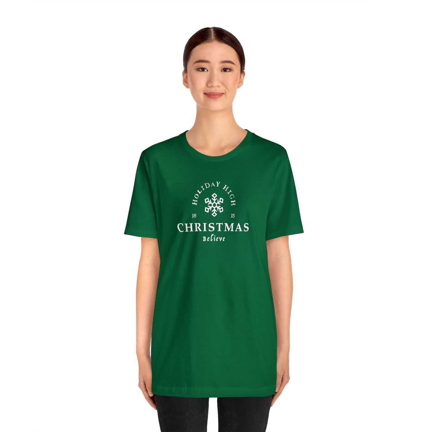 Holiday High Christmas, Jersey Short Sleeve Tee