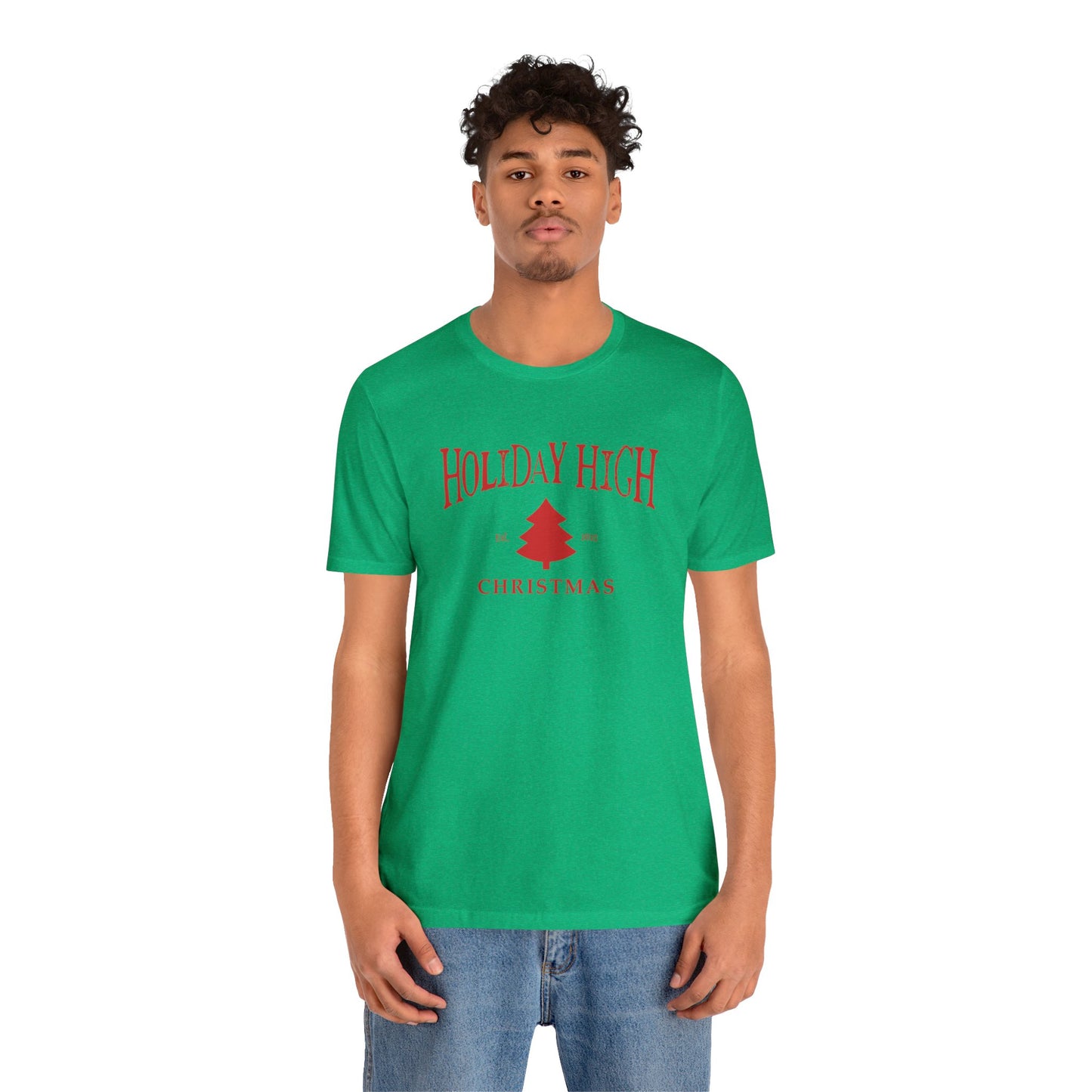 Holiday High Christmas, Jersey Short Sleeve Tee