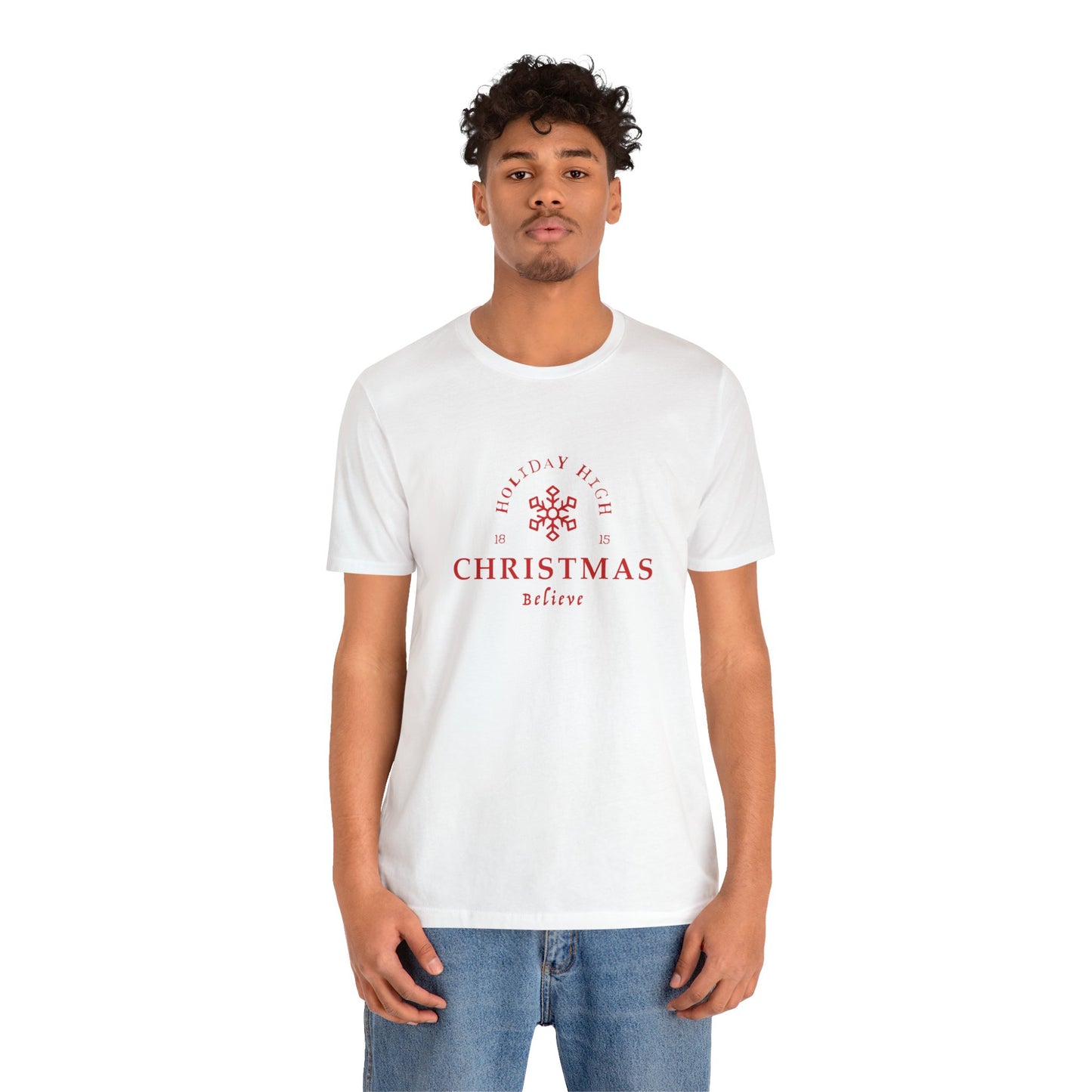 Holiday High Christmas, Jersey Short Sleeve Tee