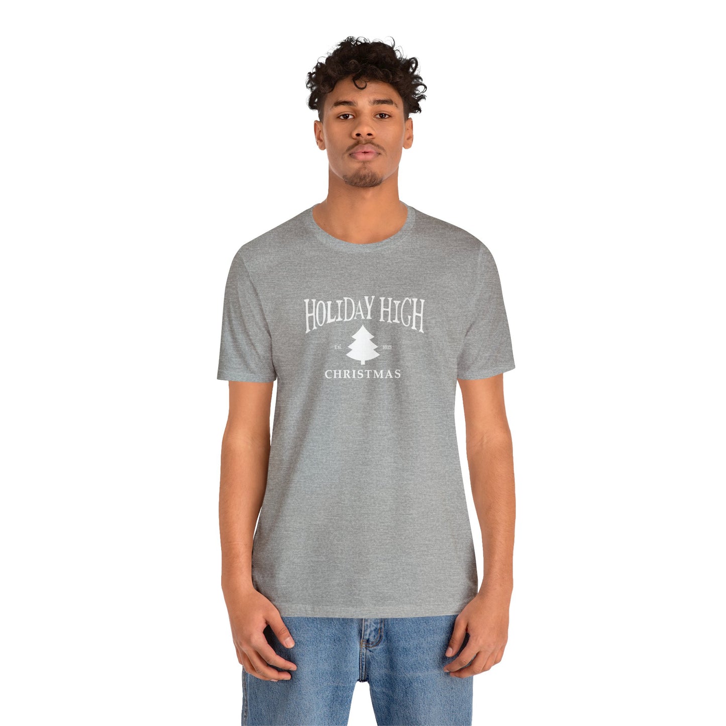 Holiday High Christmas, Jersey Short Sleeve Tee