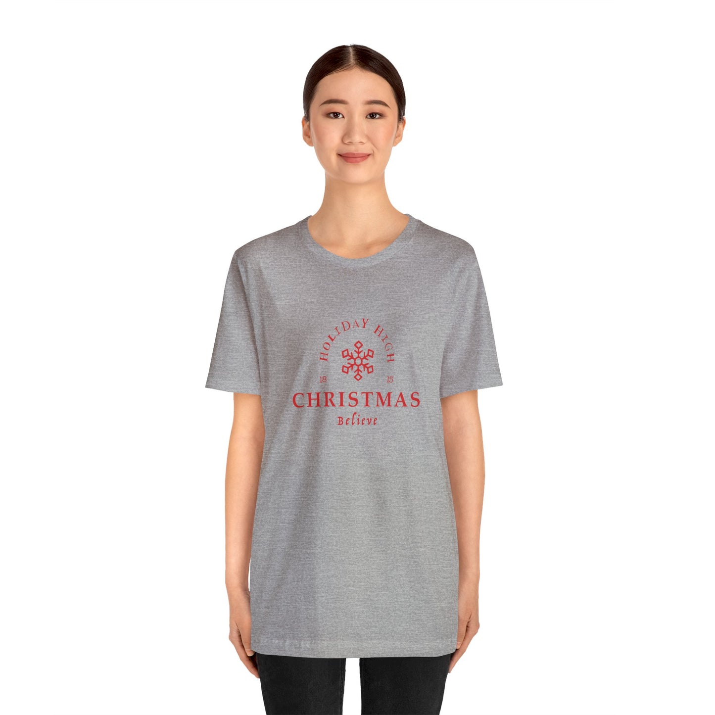Holiday High Christmas, Jersey Short Sleeve Tee