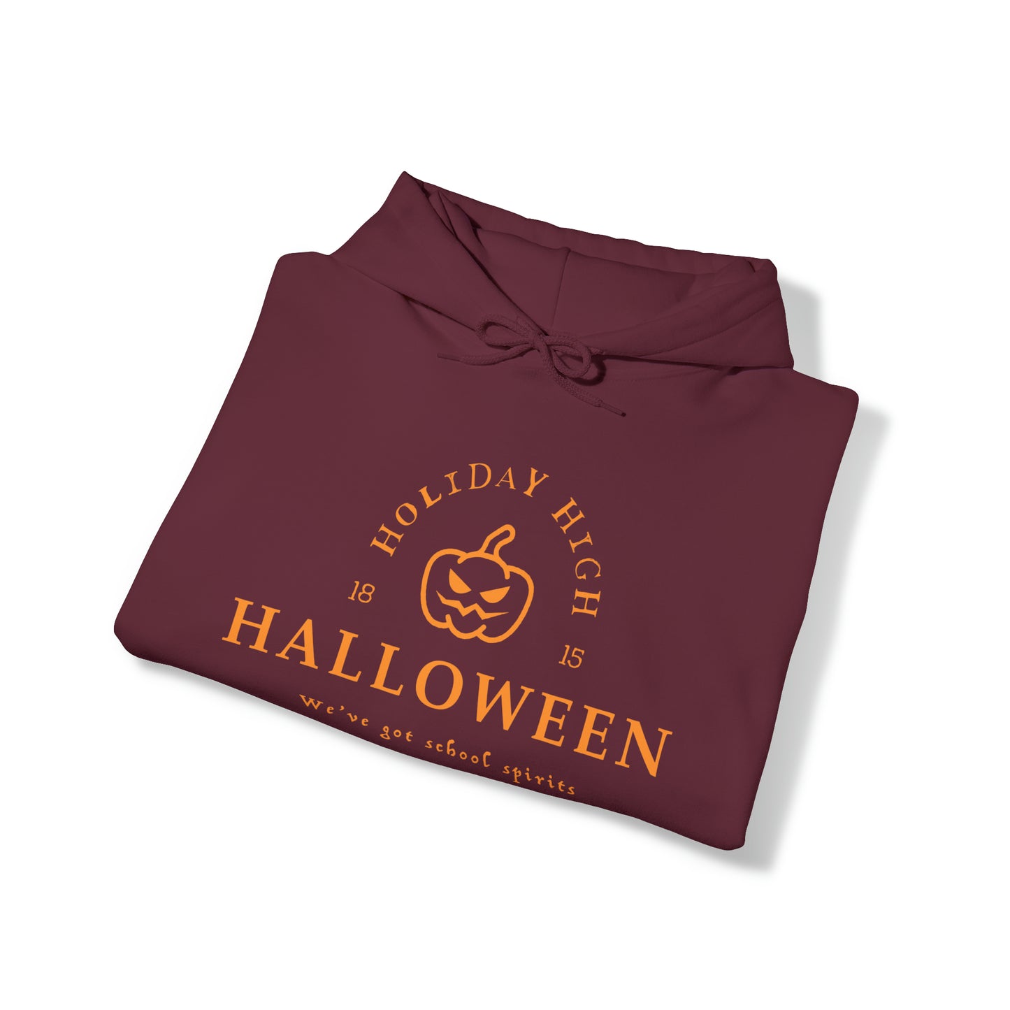 Holiday High Halloween Hoodie, School Spirits