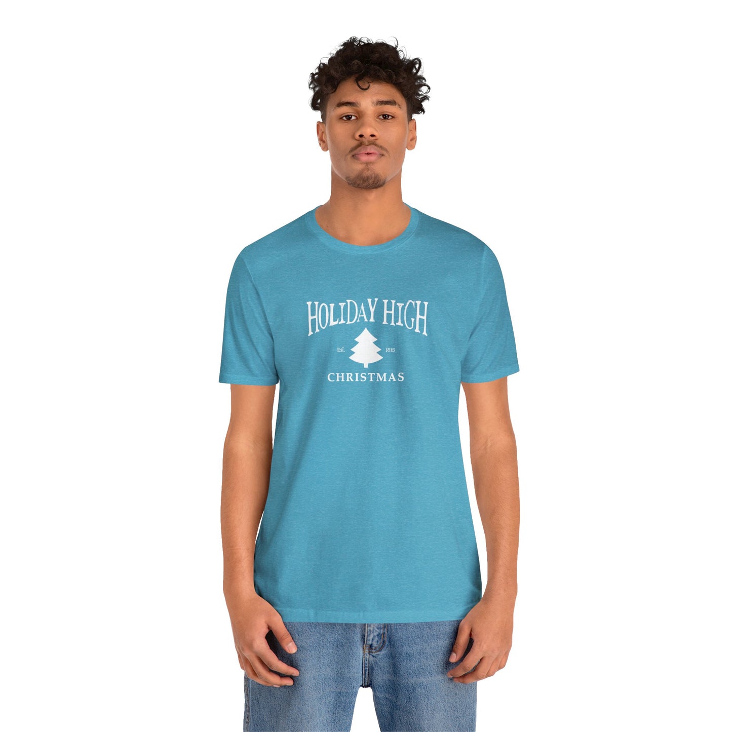 Holiday High Christmas, Jersey Short Sleeve Tee