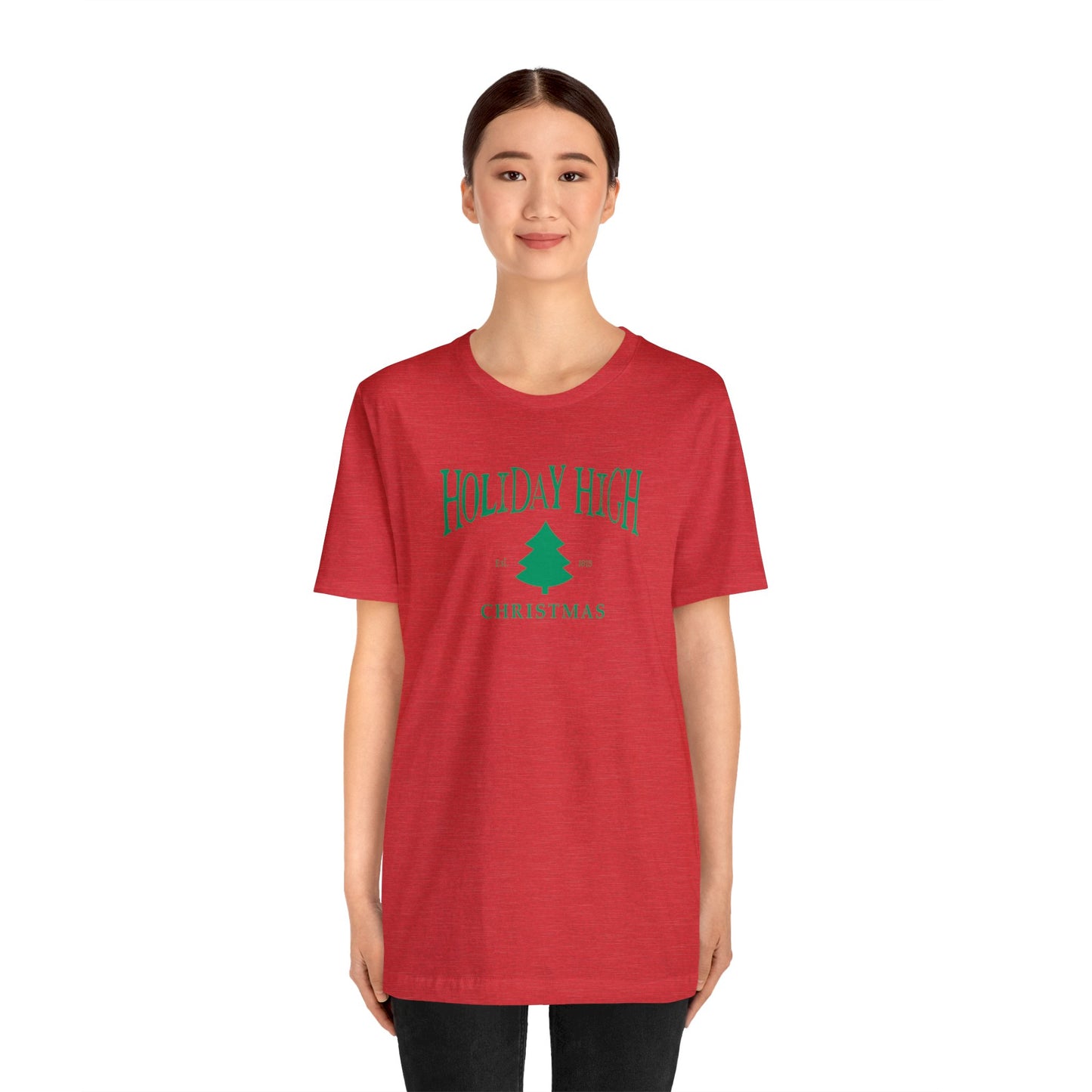 Holiday High Christmas, Jersey Short Sleeve Tee
