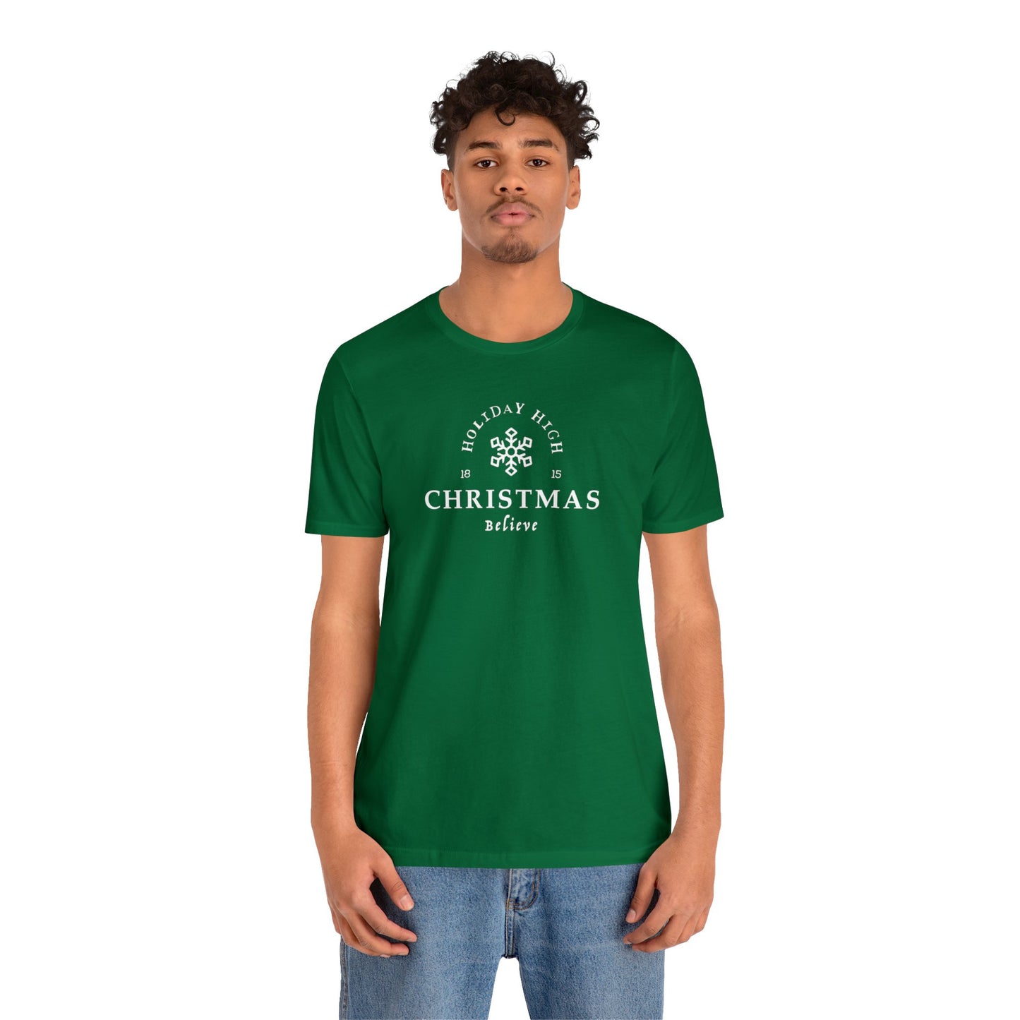 Holiday High Christmas, Jersey Short Sleeve Tee