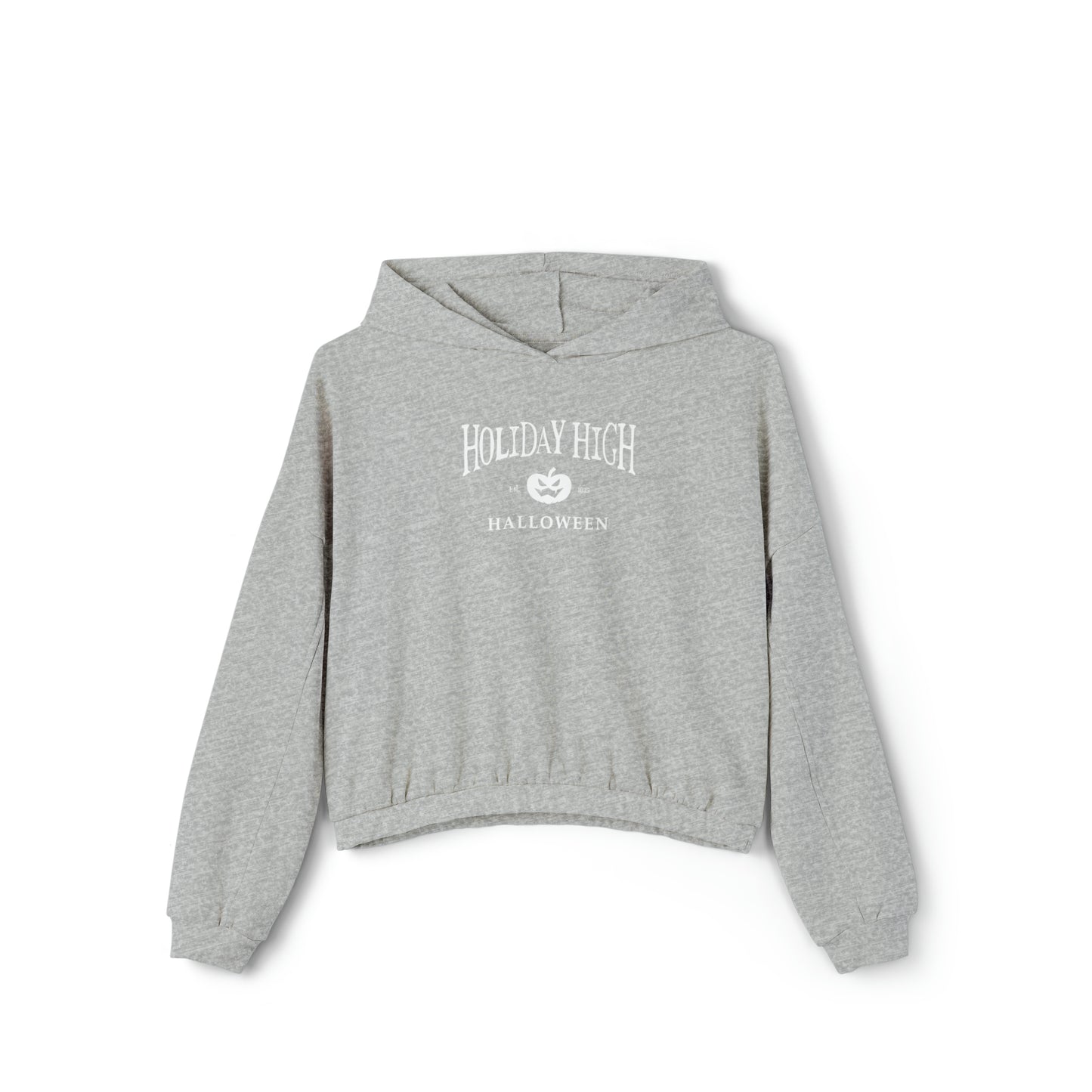 Holiday High Halloween, Women's Cinched Bottom Hoodie