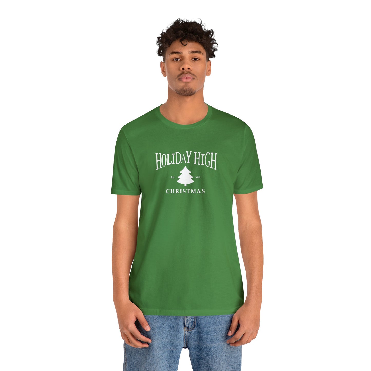 Holiday High Christmas, Jersey Short Sleeve Tee