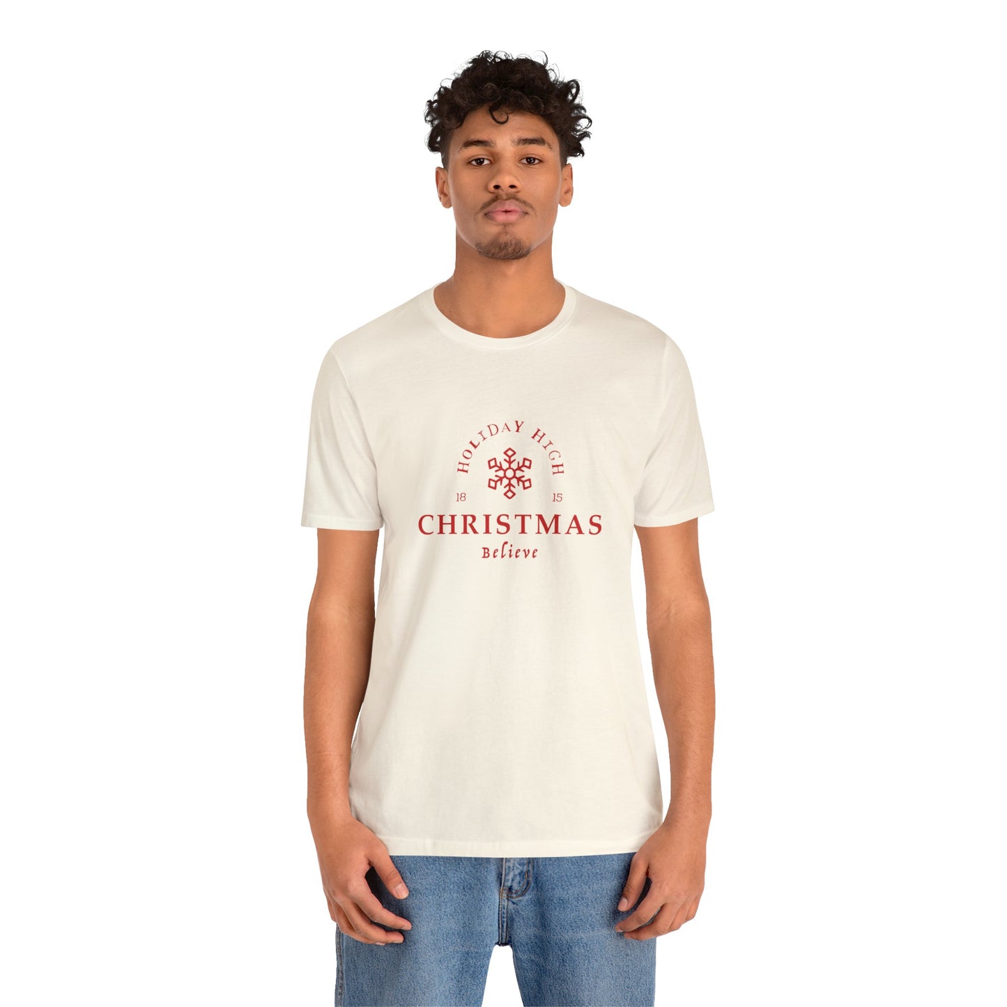 Holiday High Christmas, Jersey Short Sleeve Tee