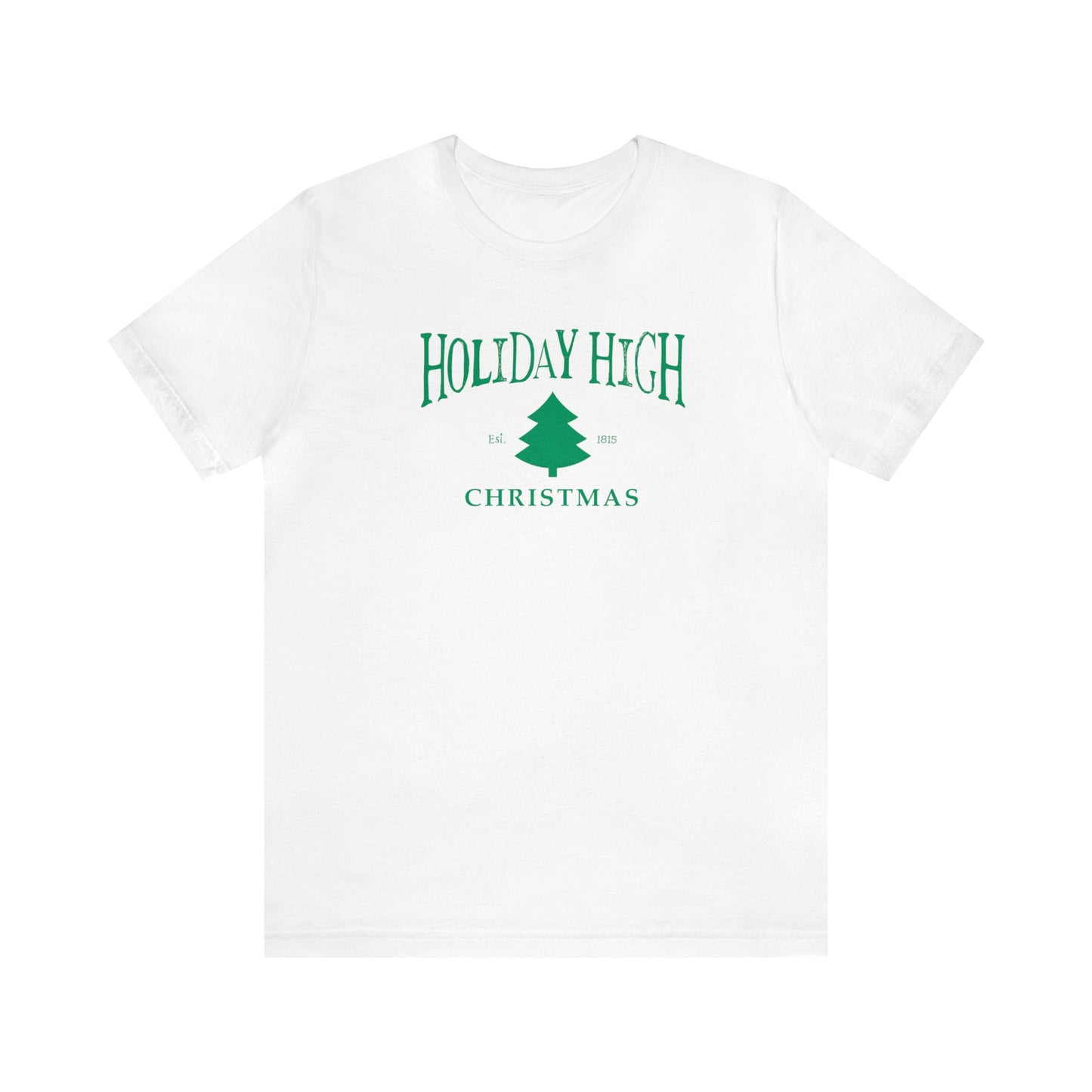 Holiday High Christmas, Jersey Short Sleeve Tee