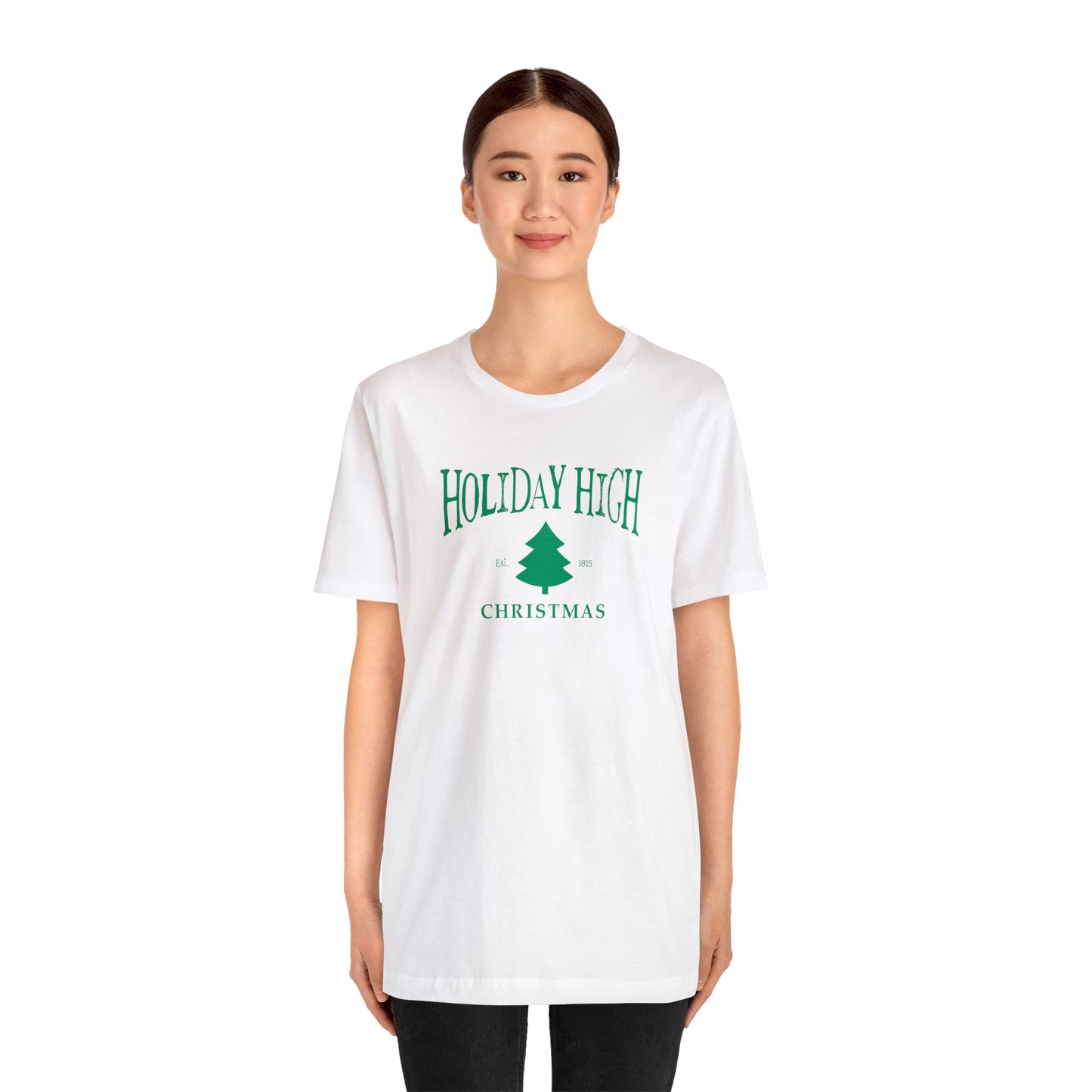 Holiday High Christmas, Jersey Short Sleeve Tee