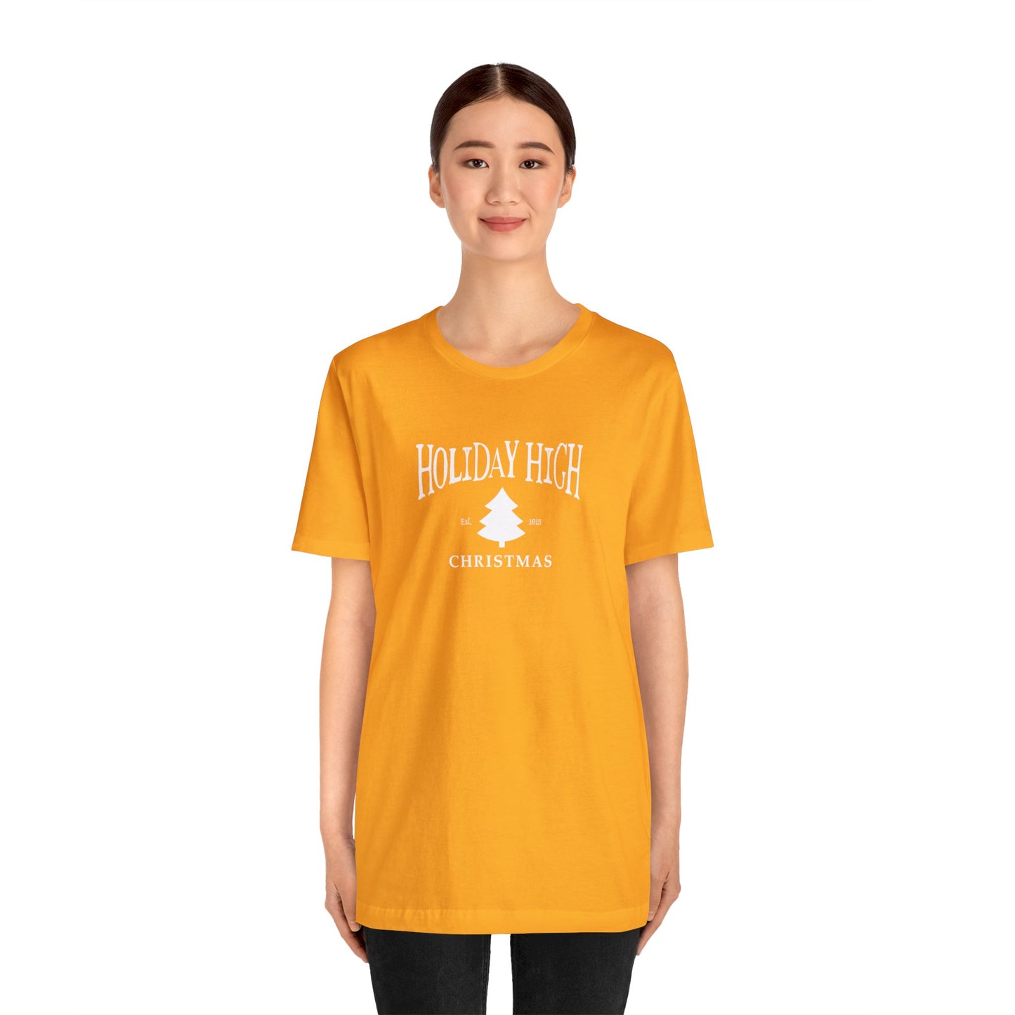 Holiday High Christmas, Jersey Short Sleeve Tee