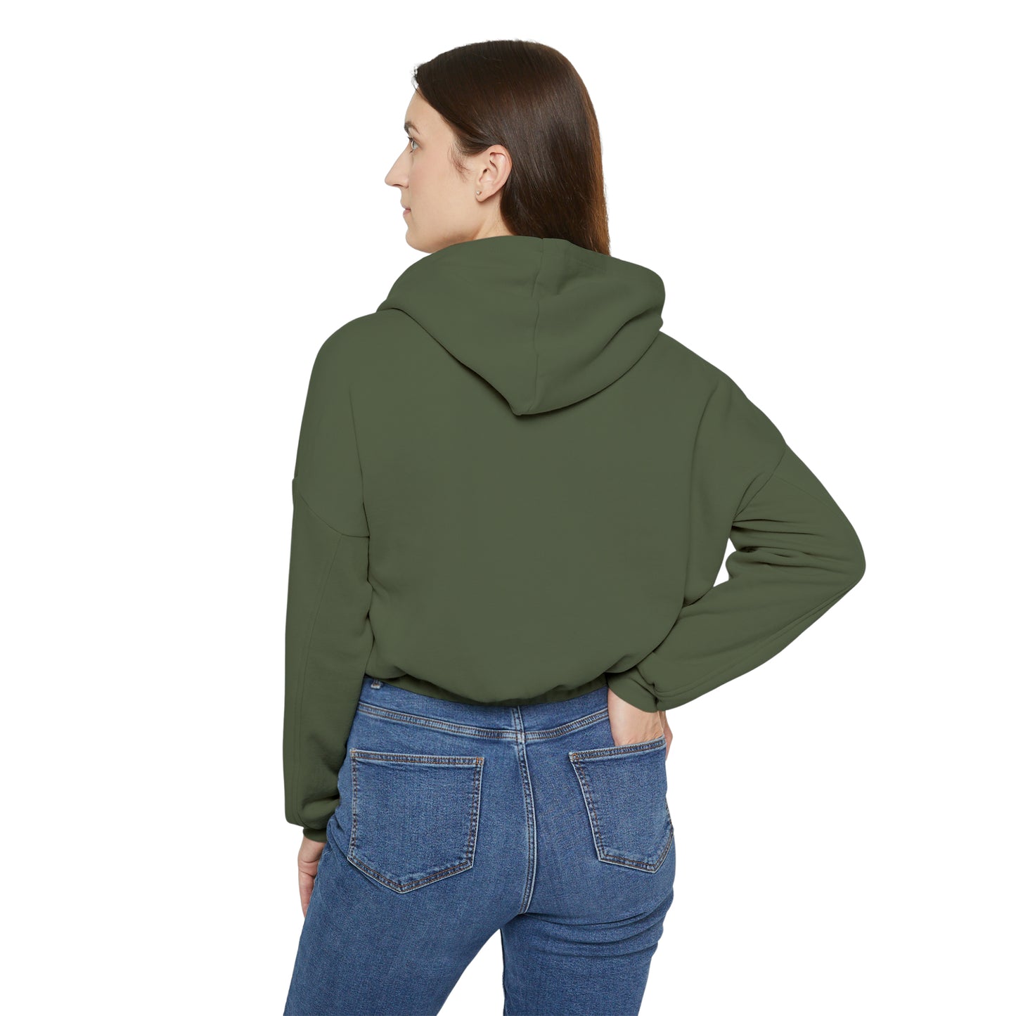 Holiday High Christmas, Women's Cinched Bottom Hoodie