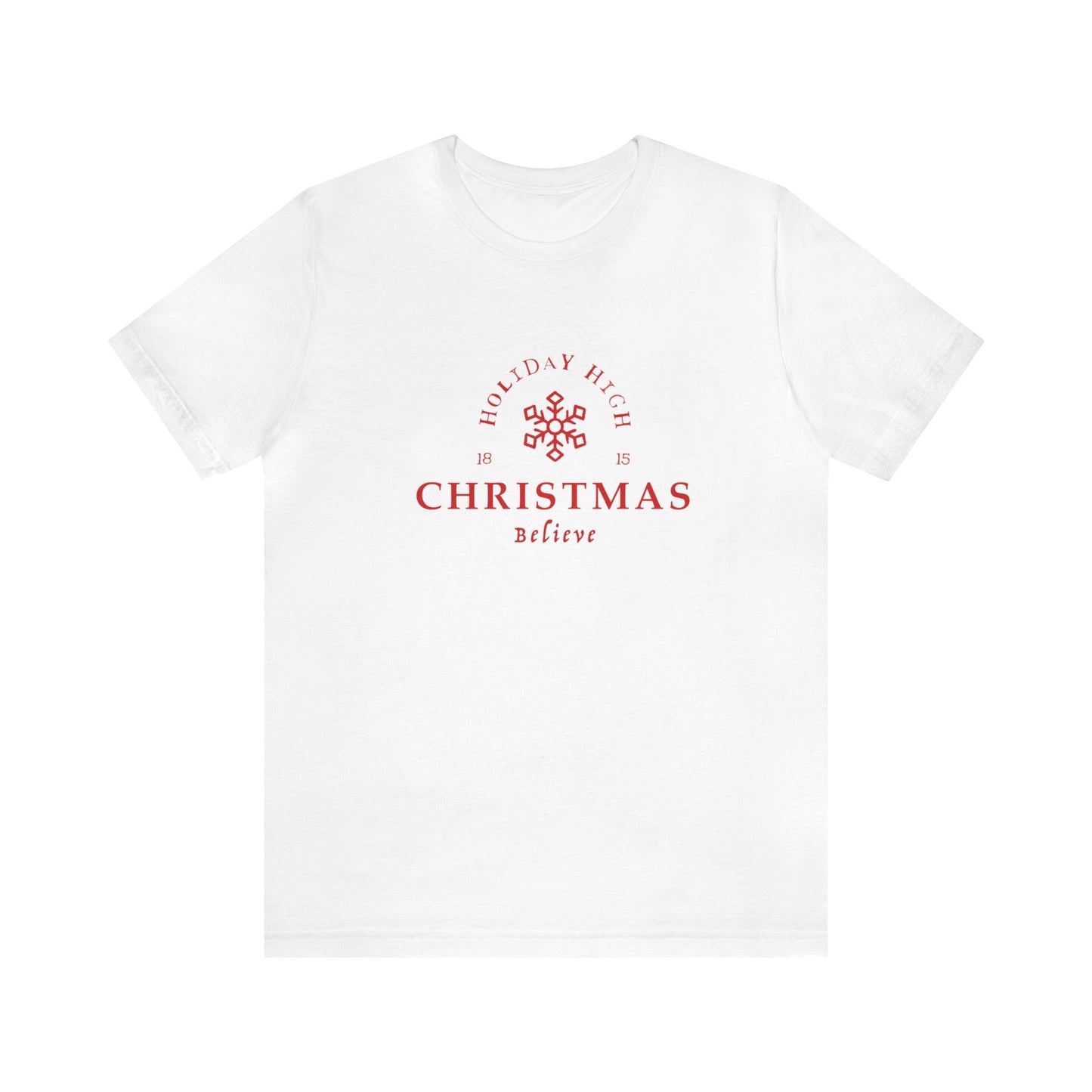 Holiday High Christmas, Jersey Short Sleeve Tee