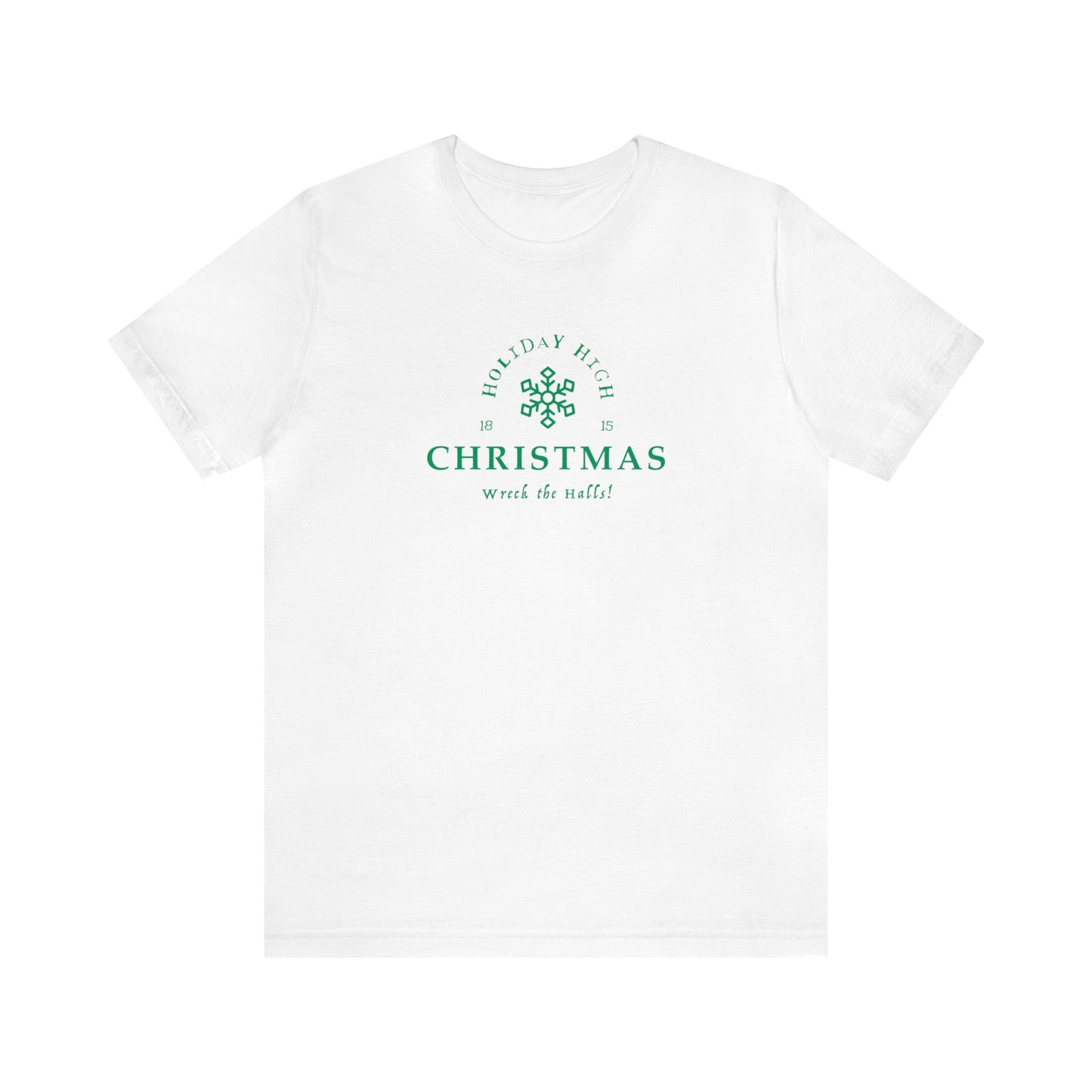 Holiday High Christmas, Jersey Short Sleeve Tee
