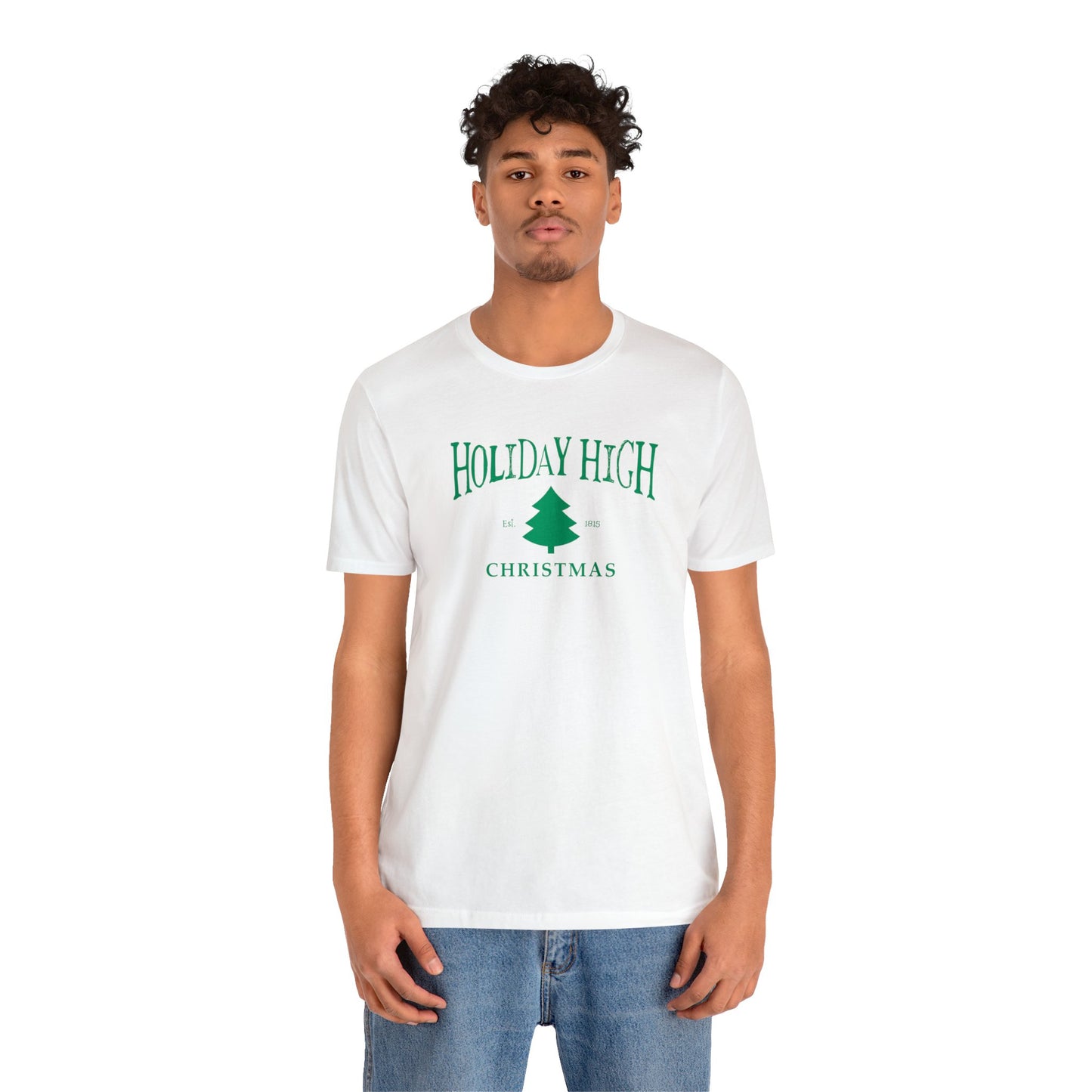 Holiday High Christmas, Jersey Short Sleeve Tee