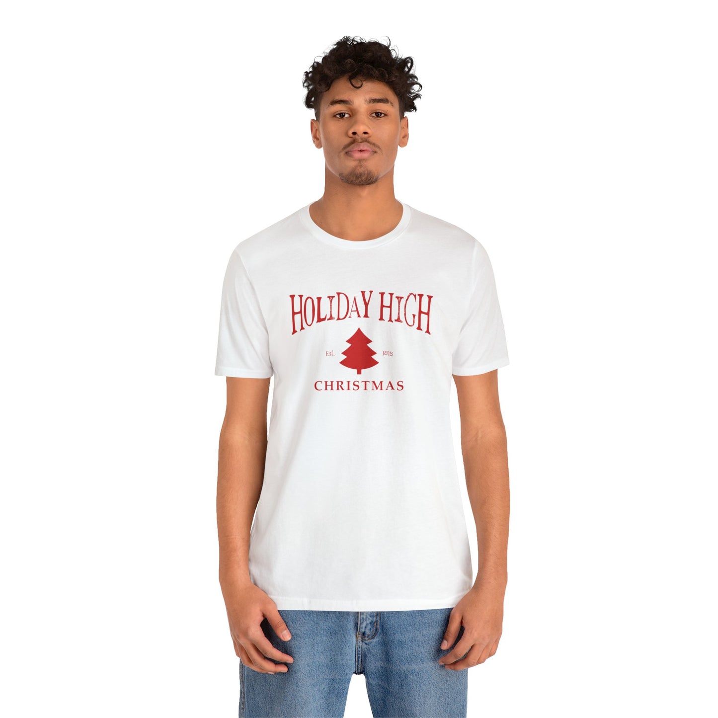 Holiday High Christmas, Jersey Short Sleeve Tee