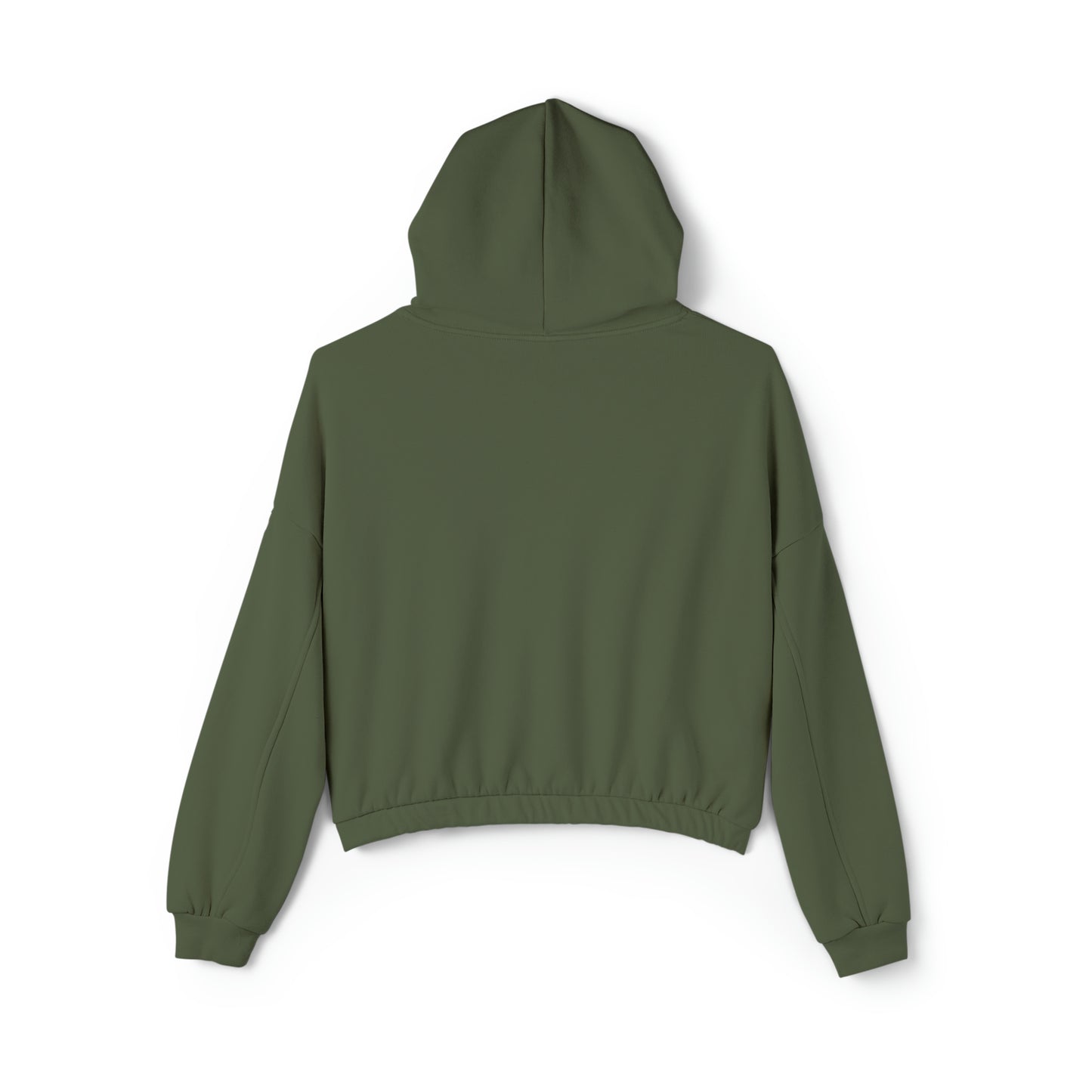 Holiday High Christmas, Women's Cinched Bottom Hoodie