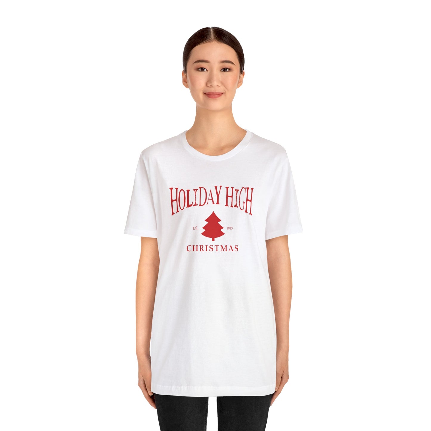 Holiday High Christmas, Jersey Short Sleeve Tee