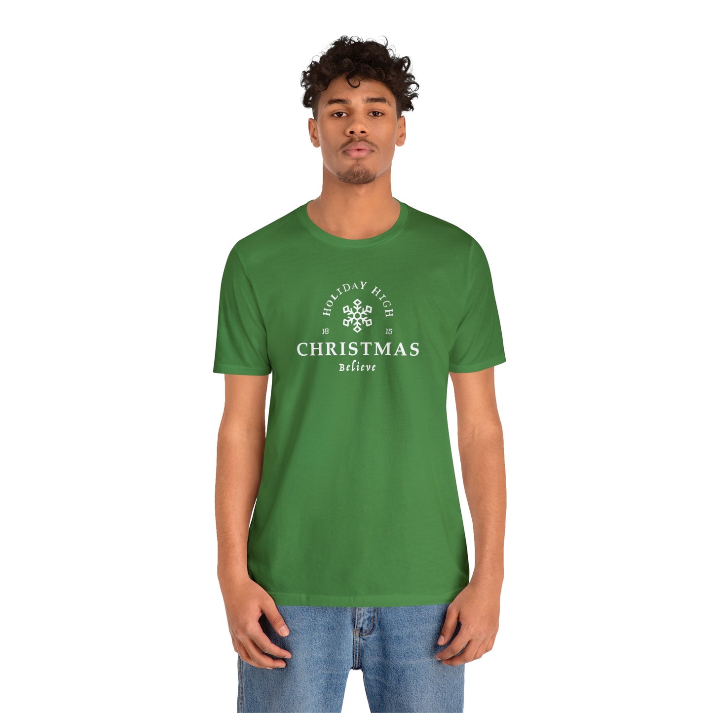 Holiday High Christmas, Jersey Short Sleeve Tee