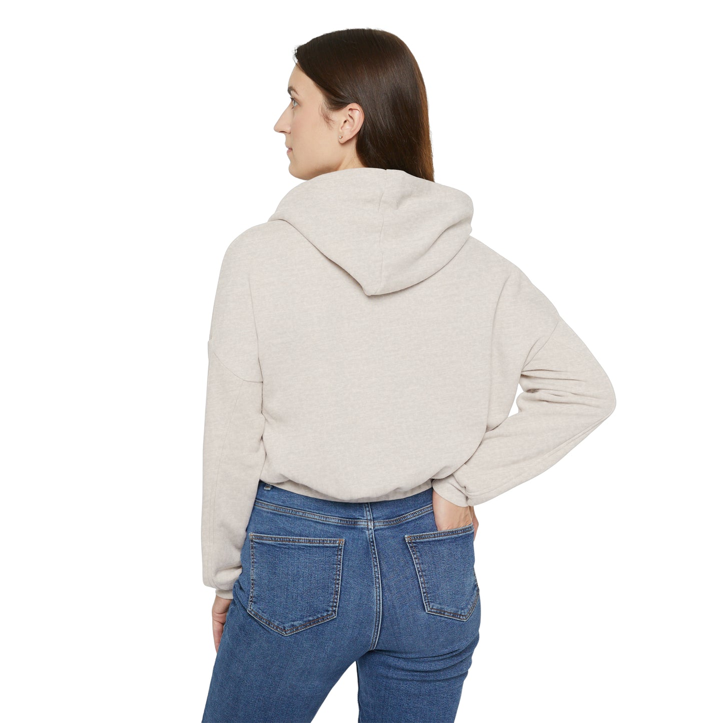 Holiday High Christmas, Women's Cinched Bottom Hoodie