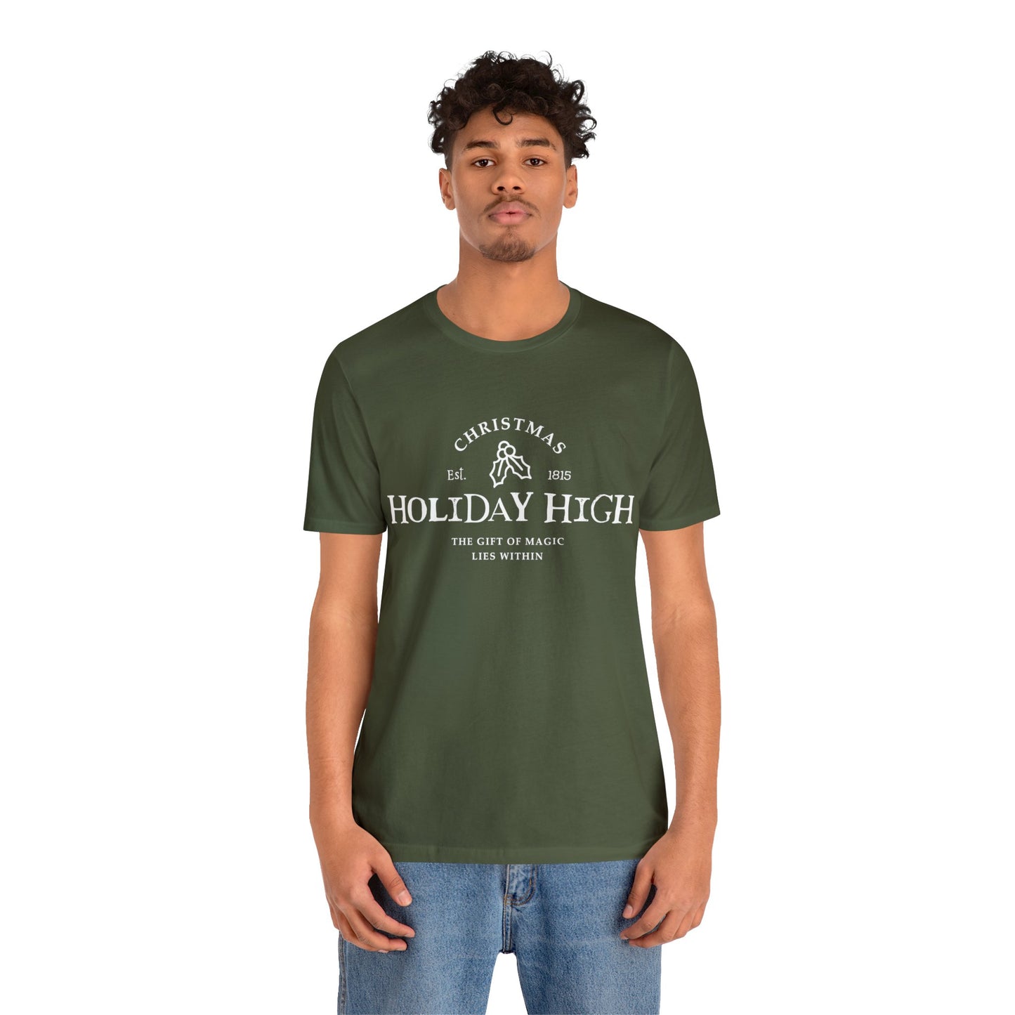 Holiday High Christmas Jersey Short Sleeve Tee