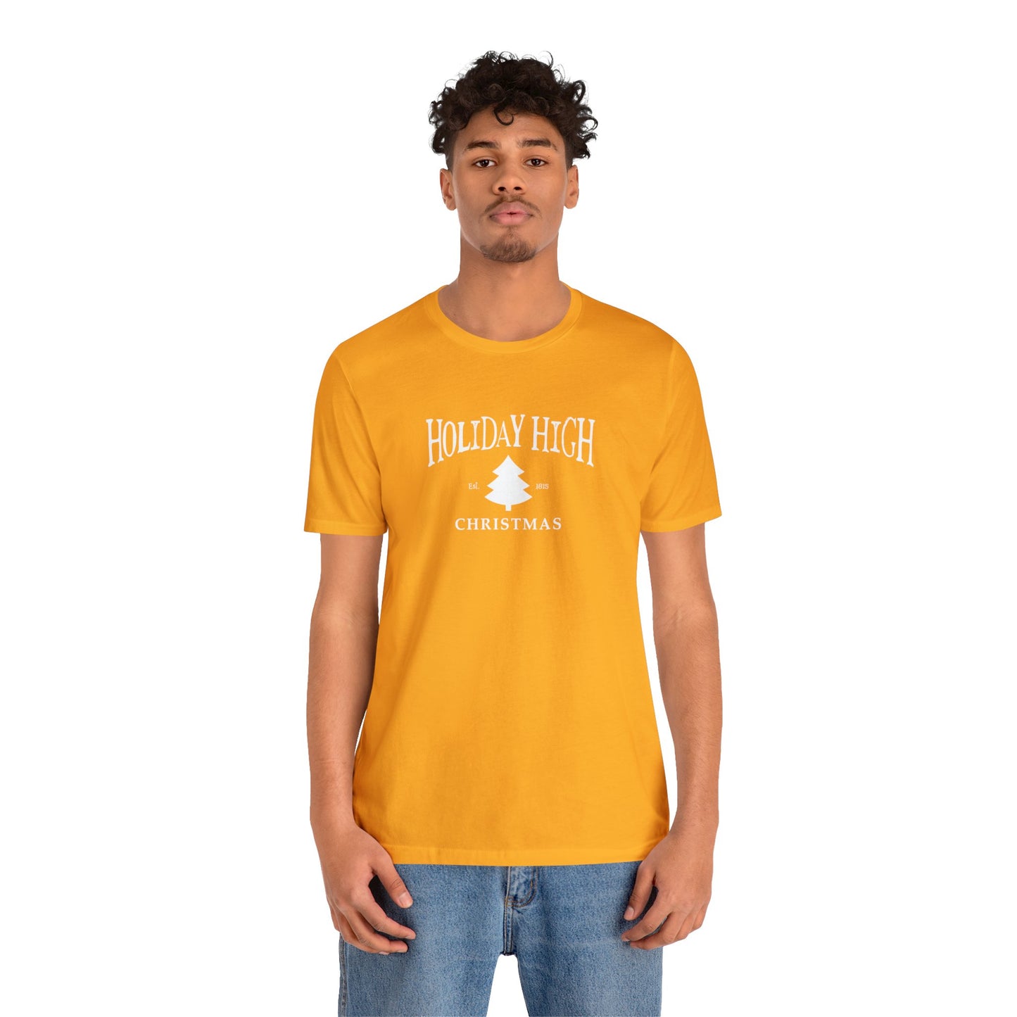 Holiday High Christmas, Jersey Short Sleeve Tee