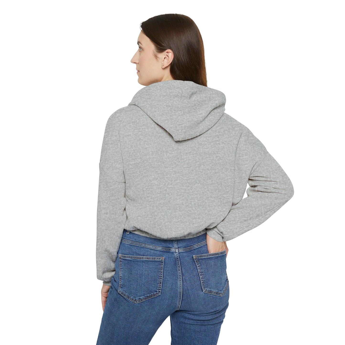 Holiday High Christmas, Women's Cinched Bottom Hoodie