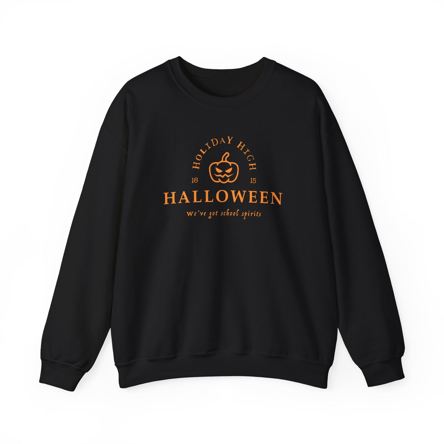 Holiday High Halloween Sweatshirt, School Spirits