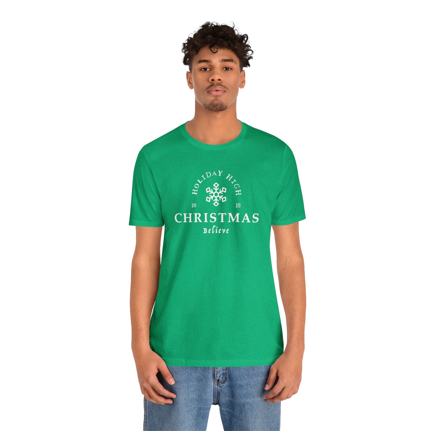 Holiday High Christmas, Jersey Short Sleeve Tee