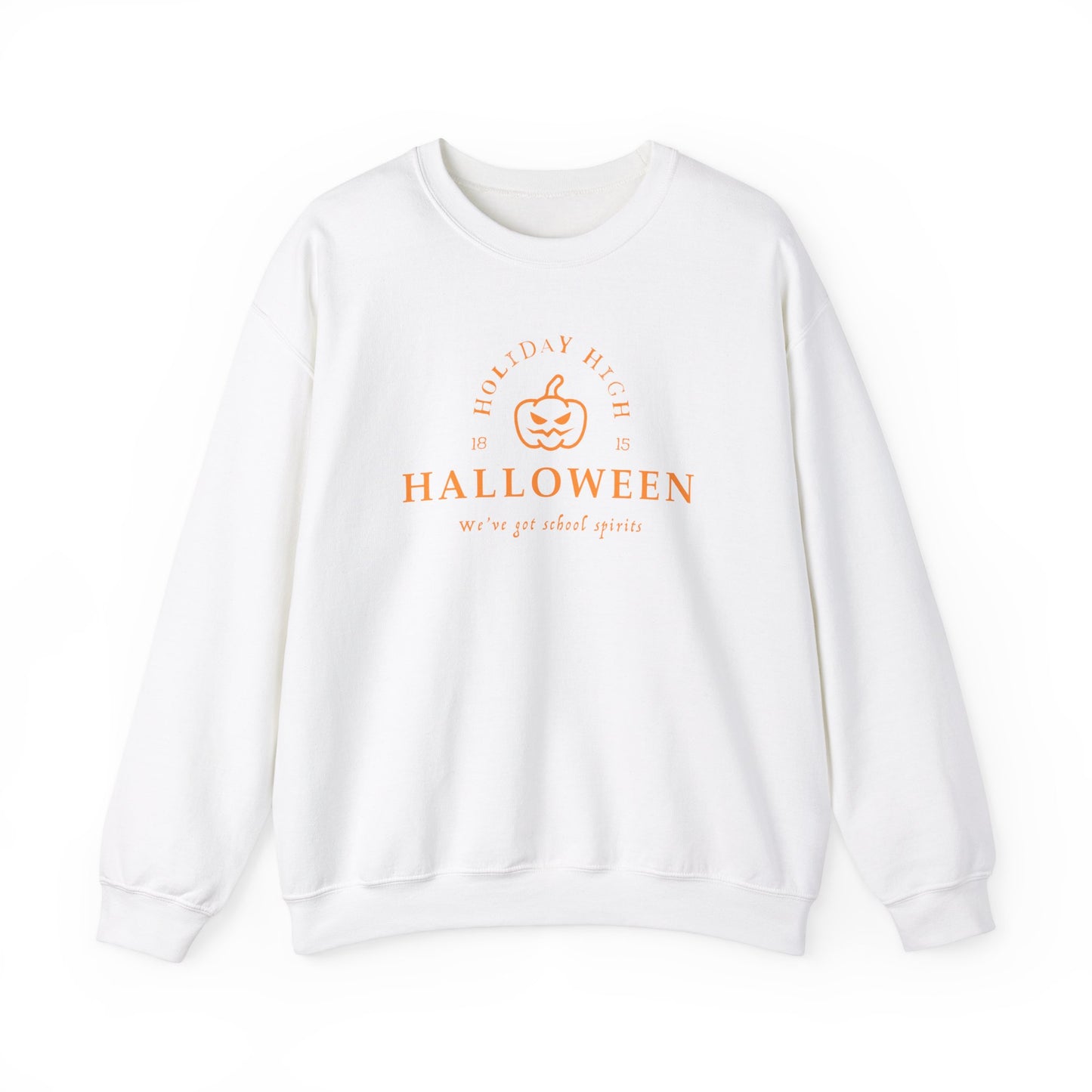 Holiday High Halloween Sweatshirt, School Spirits