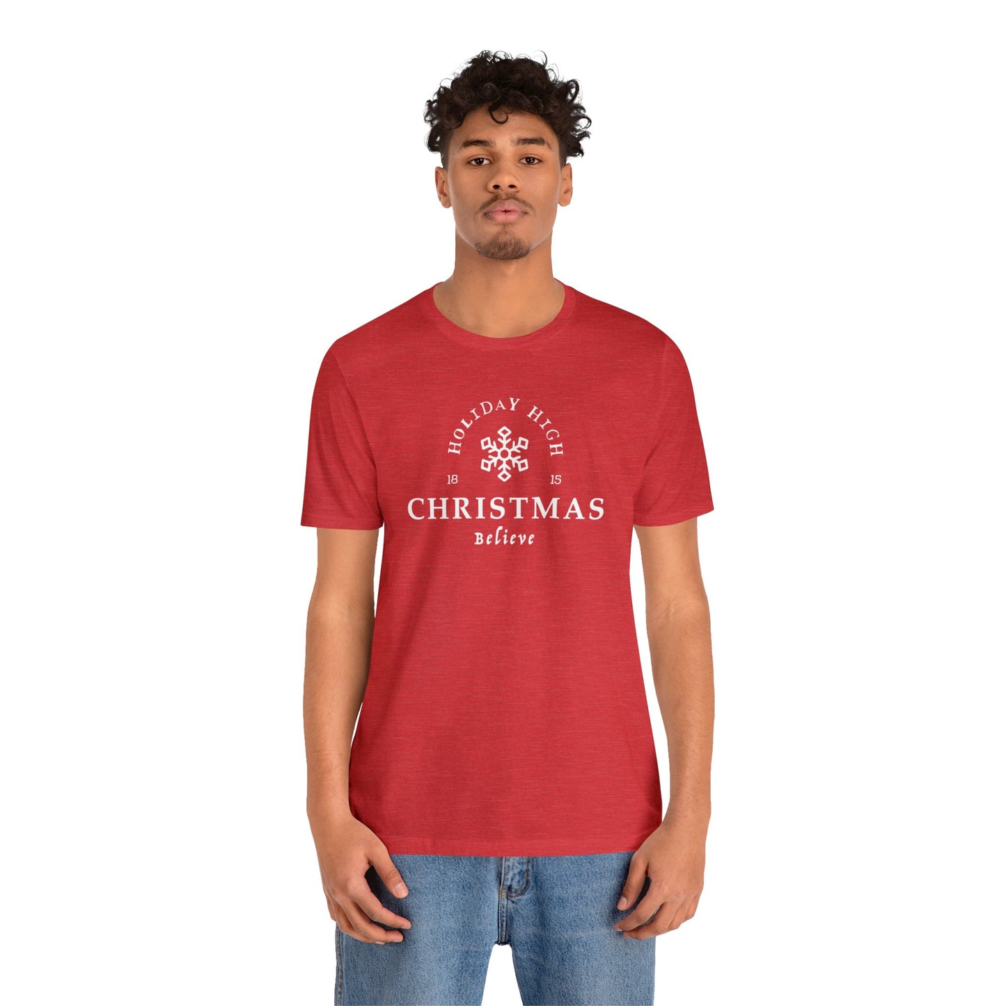 Holiday High Christmas, Jersey Short Sleeve Tee