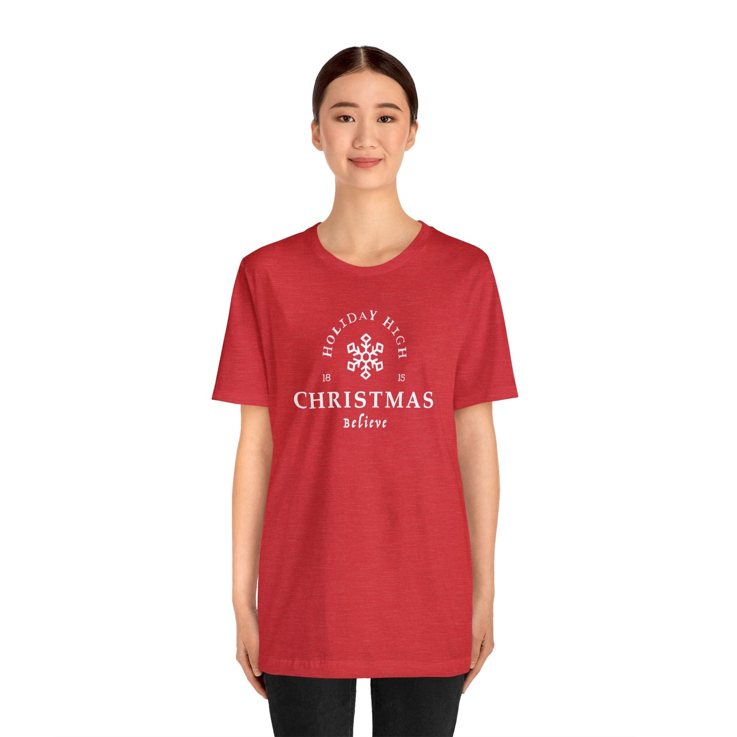 Holiday High Christmas, Jersey Short Sleeve Tee