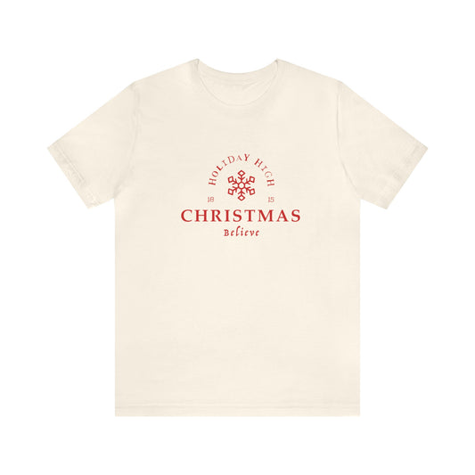 Holiday High Christmas, Jersey Short Sleeve Tee