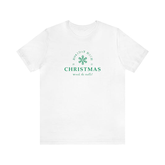 Holiday High Christmas, Jersey Short Sleeve Tee