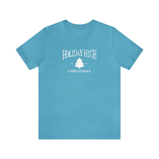 Holiday High Christmas, Jersey Short Sleeve Tee