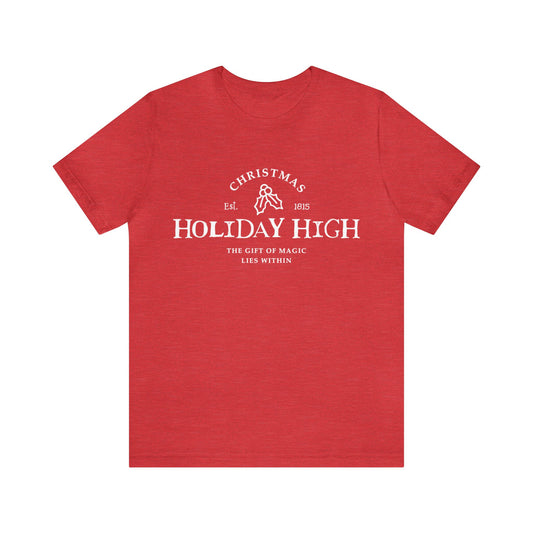 Holiday High Christmas Jersey Short Sleeve Tee