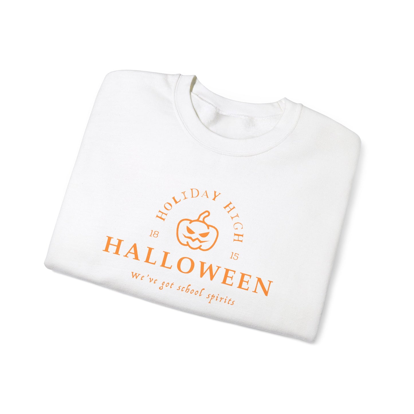 Holiday High Halloween Sweatshirt, School Spirits